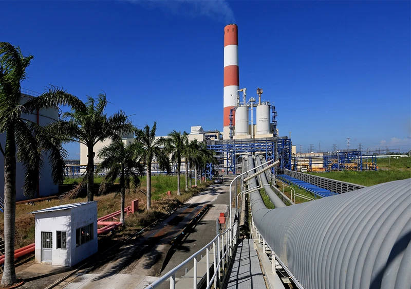 Nhà máy nhiệt điện Ô Môn sử dụng nguồn khí cung cấp từ lô B vùng biển Tây Nam. Ảnh: Ngọc Hà