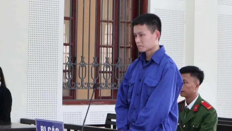 Bị cáo Nguyễn Tuấn Anh tại phiên tòa.