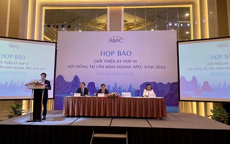 Hội đồng Tư vấn kinh doanh APEC sẽ tổ chức Kỳ họp thứ ba tại Quảng Ninh
