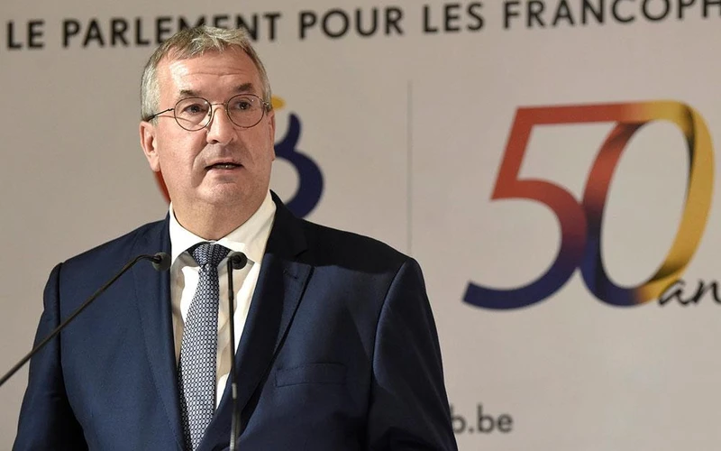 Bộ trưởng, Thủ hiến Cộng đồng người Bỉ nói tiếng Pháp (Wallonie-Bruxelles) Pierre- Yves Jeholet.