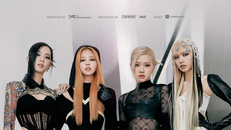 Nhóm nhạc nữ BLACKPINK. (Ảnh: Poster quảng cáo concert)