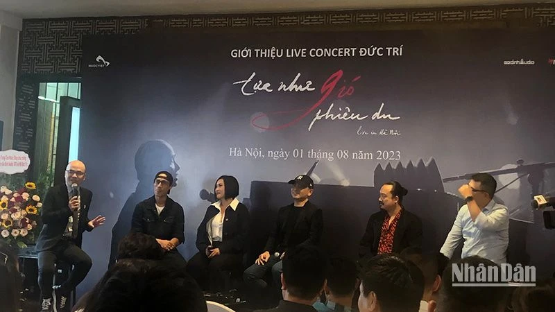 Các ca sĩ Phương Thanh, Phạm Anh Khoa có mặt trong concert của nhạc sĩ Đức Trí.