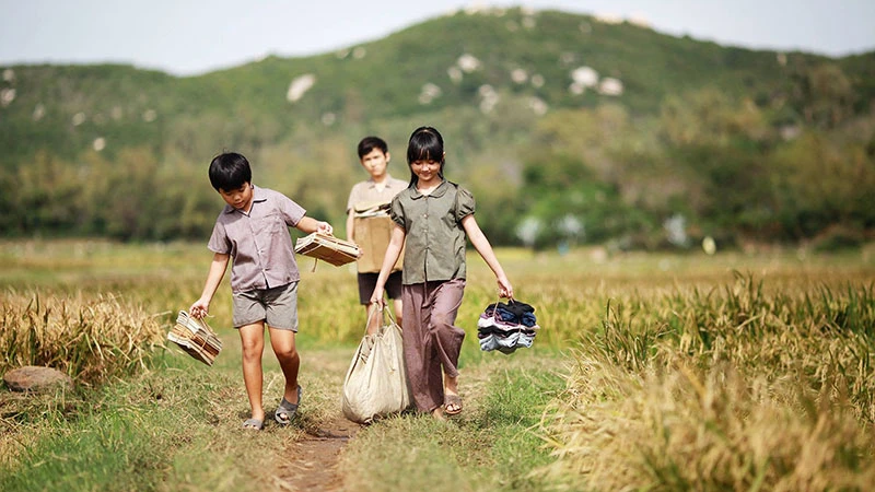 "Tôi thấy hoa vàng trên cỏ xanh", bộ phim được quay tại Phú Yên. (Ảnh trong phim)