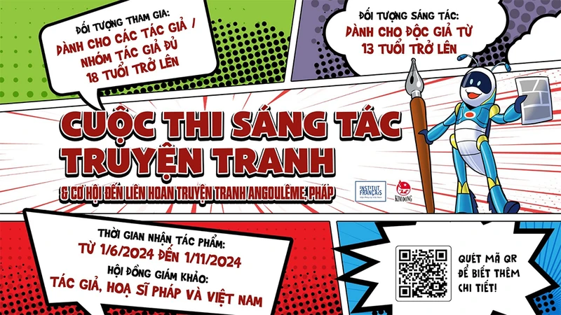 Sáng tác truyện tranh cùng Nhà xuất bản Kim Đồng