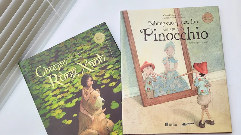 Hai tác phẩm văn học kinh điển được tái bản. (Ảnh: Crabit Kidbooks)