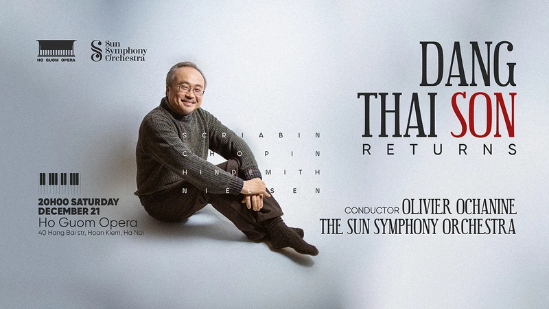 “Đặng Thái Sơn Returns” concert diễn ra vào tối 21/12/2024 tại nhà hát Hồ Gươm.