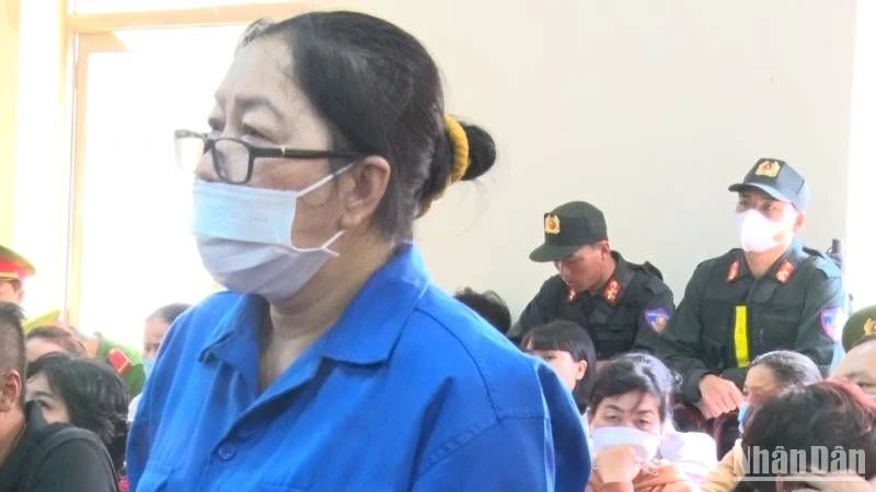 Bị cáo Nguyễn Thị Hạnh lãnh mức án 23 năm tù.