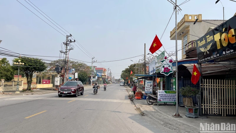 Xã Giao Phong, huyện Giao Thủy (Nam Định) được Trung ương chọn thí điểm mô hình xã nông thôn mới thông minh.