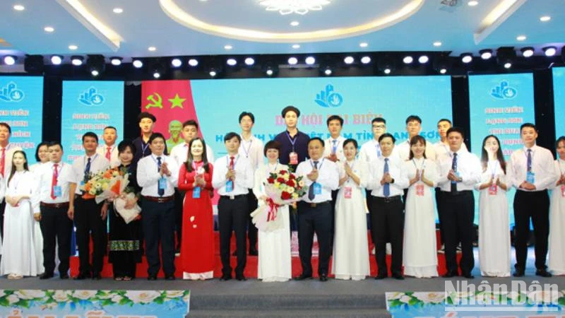 Ra mắt Ban chấp hành Hội Sinh viên Việt Nam tỉnh Lạng Sơn nhiệm kỳ 2023-2028.