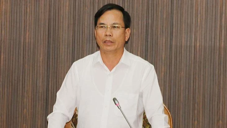 Giám đốc Sở Văn hóa, Thể thao và Du lịch tỉnh Quảng Nam Nguyễn Thanh Hồng phát biểu tại buổi họp báo.