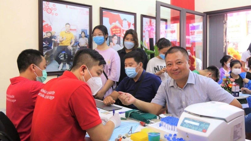 Khai trương điểm hiến máu cố định thứ 5 tại Hà Nội