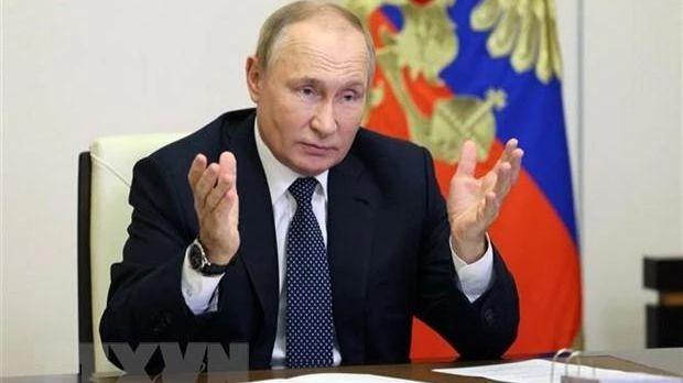 Tổng thống Nga Vladimir Putin. (Ảnh: AFP/ TTXVN)