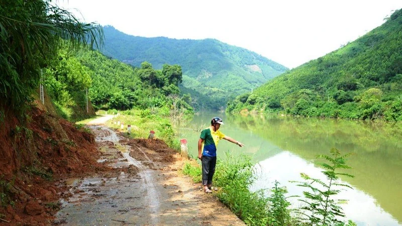 Khu vực xảy ra vụ việc, thuộc thôn Kho Vàng, xã Cốc Lầu, huyện Bắc Hà, tỉnh Lào Cai.