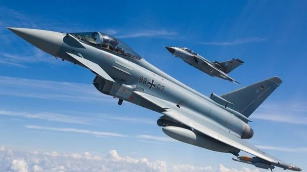 Máy bay tiêm kích Eurofighter. (Ảnh minh họa. Nguồn: Airbus)