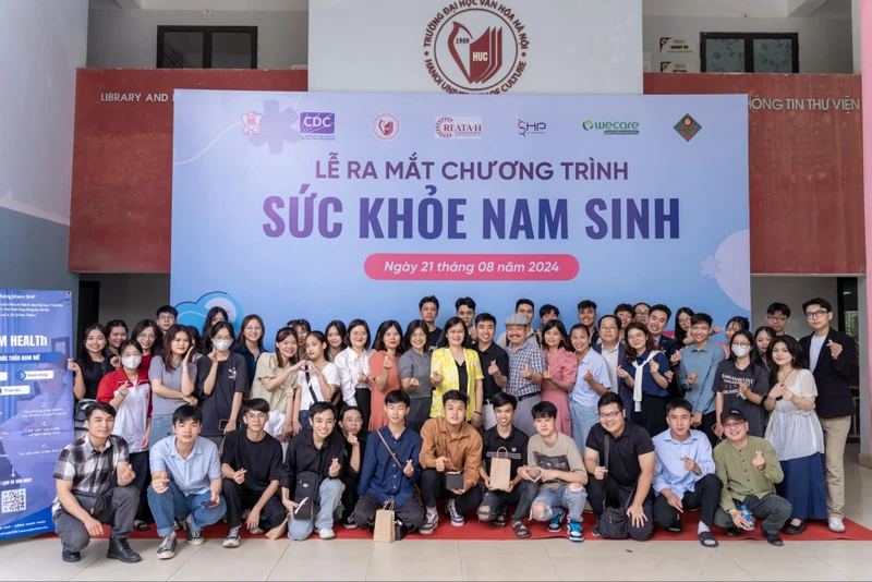 Ra mắt chương trình "sức khỏe nam sinh".