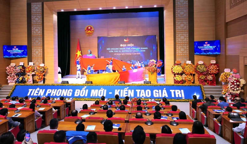 Đại hội Hội Doanh nhân trẻ Hà Giang lần thứ 2.