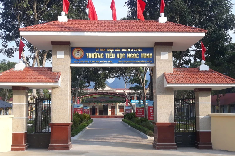 Trường Tiểu học Ngọc Minh.