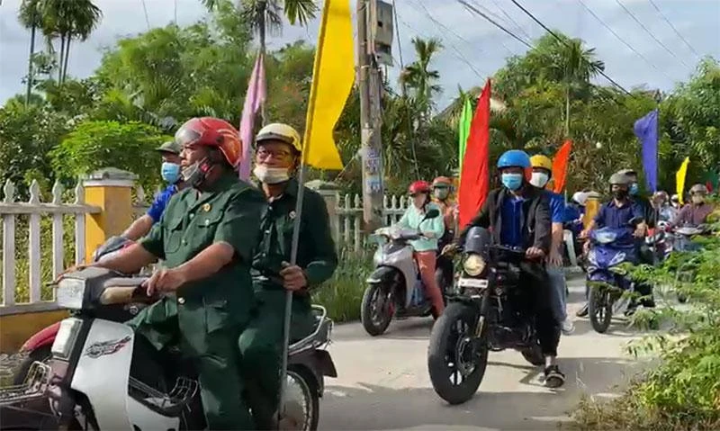 Thị xã Điện Bàn ra quân tuyên truyền, vận động người dân phòng, chống sốt xuất huyết trong cộng đồng.