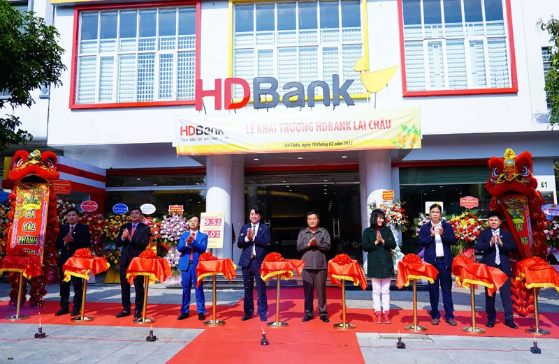 Ngày 10/2, HDBank mở chi nhánh mới tại Lai Châu.