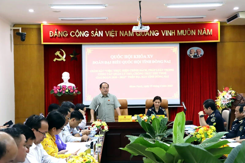 Quang cảnh buổi giám sát.