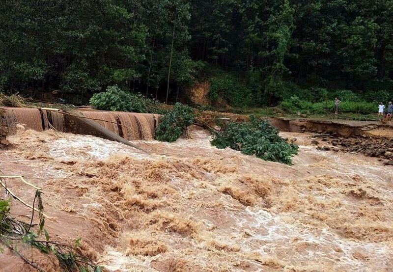 Nguy cơ cao xảy ra lũ quét trên các sông, suối nhỏ, sạt lở đất trên sườn dốc tại tỉnh Sơn La. (Ảnh minh họa)