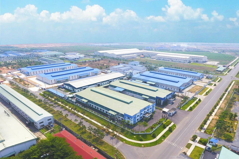 KCN Giang Điền tại Đồng Nai đã cho thuê 25 nhà xưởng công nghiệp.