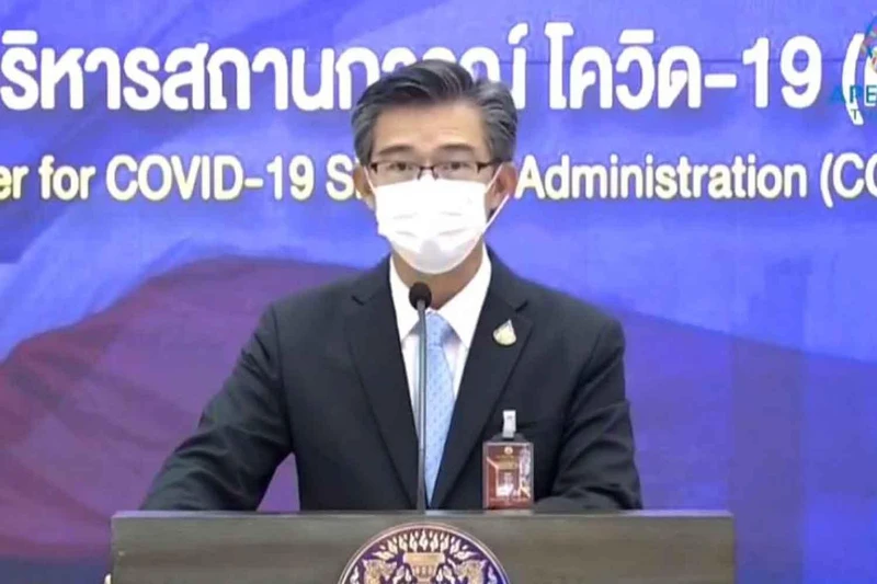 Người phát ngôn Trung tâm Xử lý tình hình dịch Covid-19 Thái Lan (CCSA) Taweesilp.