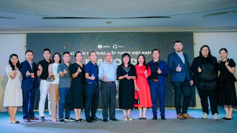 TUBRR Việt Nam quy tụ đông đảo chuyên gia, doanh nhân, nghệ sĩ, nhà sáng tạo nội dung... sau 1 năm hoạt động. (Ảnh: Phạm Quyên) 