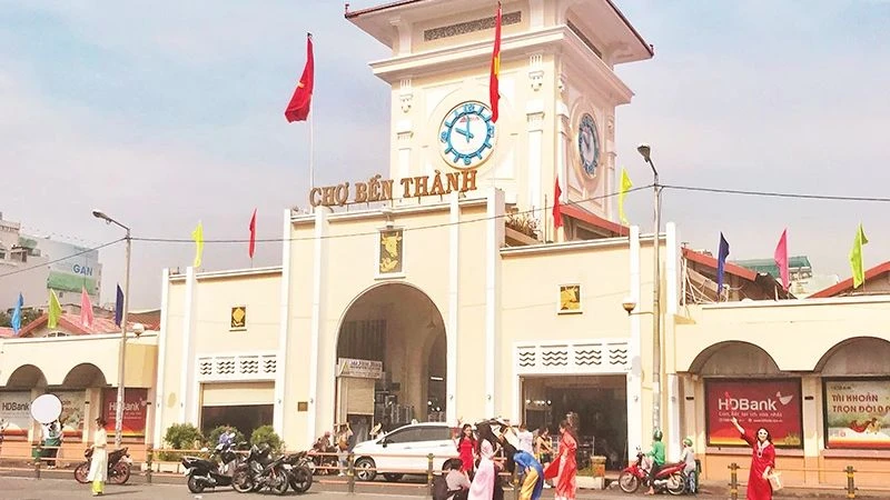 Chợ Bến Thành, Quận 1, Thành phố Hồ Chí Minh.