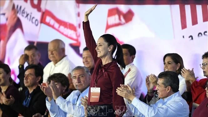 Bà Claudia Sheinbaum Pardo. (Ảnh tư liệu: AFP/TTXVN)