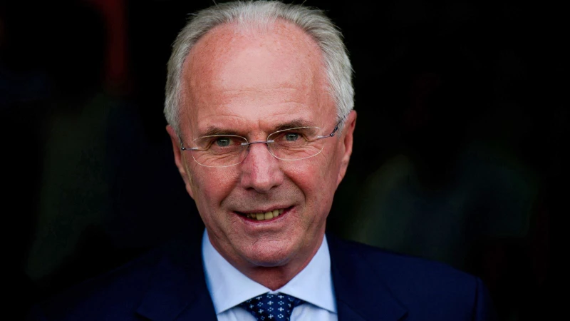 Cựu huấn luyện viên Sven-Goran Eriksson.