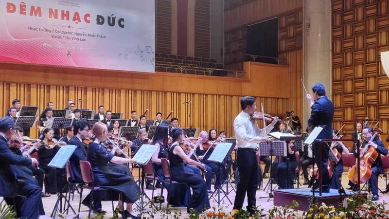 “Đêm nhạc Đức’" tôn vinh nghệ sĩ violin Trần Vĩnh Lộc. 