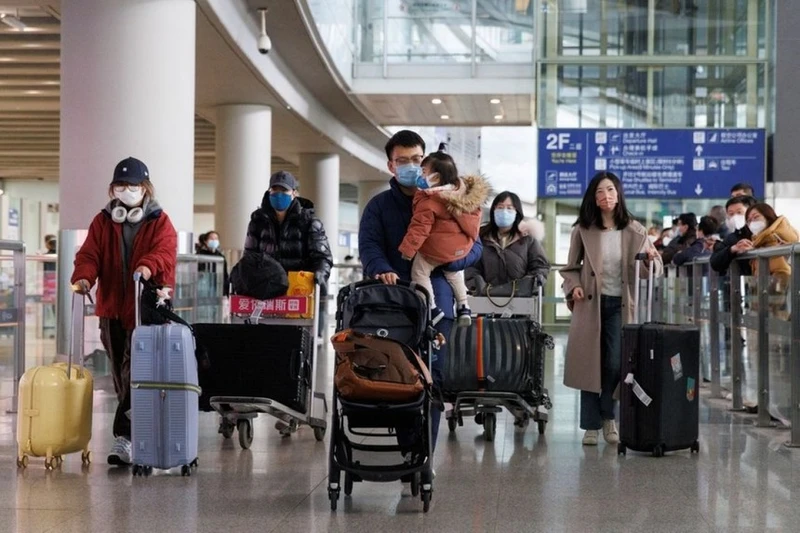 Sân bay Quốc tế Thủ đô Bắc Kinh của Trung Quốc (Ảnh minh họa: Reuters)