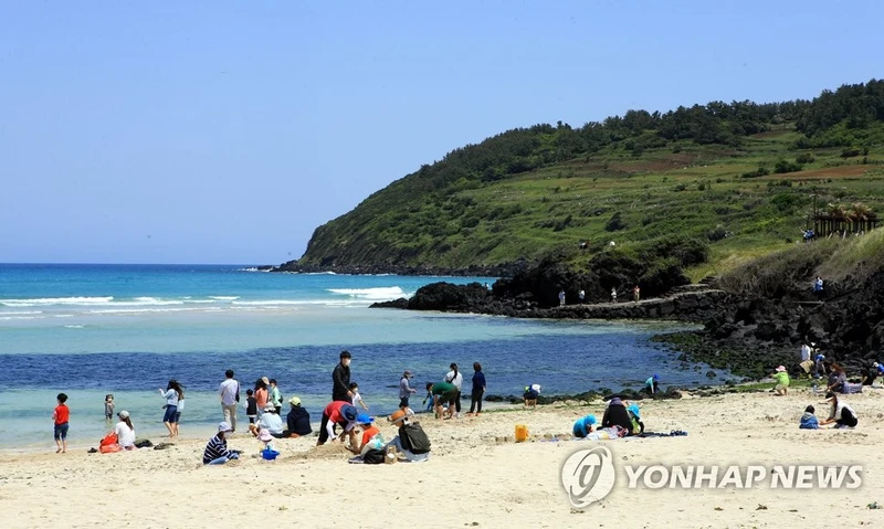 Đảo Jeju ở Hàn Quốc từ lâu đã được mệnh danh là "Hawaii của châu Á". (Ảnh: YONHAP)