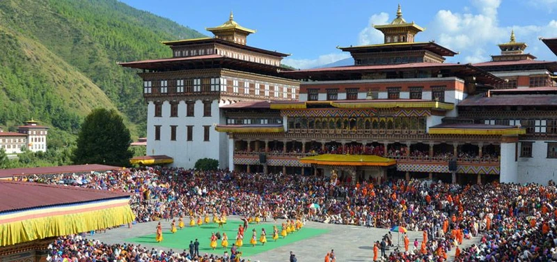 Bhutan kỳ vọng việc giảm phí du lịch hằng ngày sẽ giúp tăng lượng khách quốc tế đến nhiều hơn. (Ảnh: Bhutantour)
