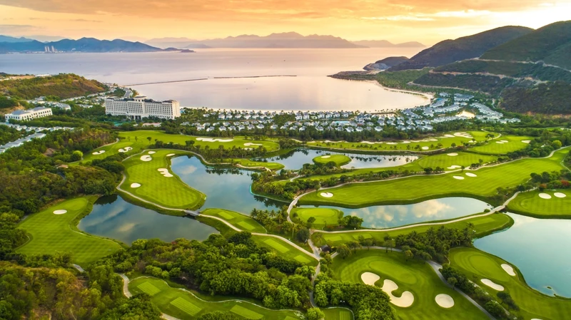 Việt Nam hiện sở hữu một loạt sân golf đẳng cấp, chuyên nghiệp. (Ảnh: Vinpearl Golf)