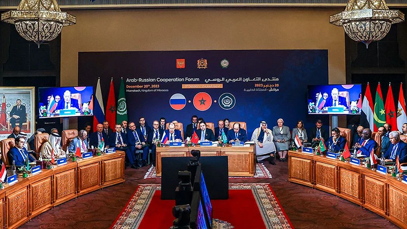 Diễn đàn Hợp tác Nga-Arab diễn ra tại Maroc.
