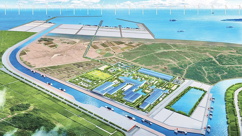 Tổ hợp dự án thép xanh của Tập đoàn Xuân Thiện tại khu vực Cồn Xanh được kỳ vọng sẽ tạo động lực phát triển kinh tế-xã hội cho huyện Nghĩa Hưng và tỉnh Nam Định.