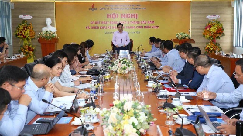 Tổng Giám đốc Tập đoàn Dầu khí Việt Nam Lê Mạnh Hùng kết luận tại Hội nghị.