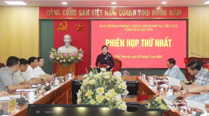 Ban Chỉ đạo phòng, chống tham nhũng, tiêu cực tỉnh Thái Nguyên đưa vào diện theo dõi, chỉ đạo ba vụ việc tham nhũng, tiêu cực.