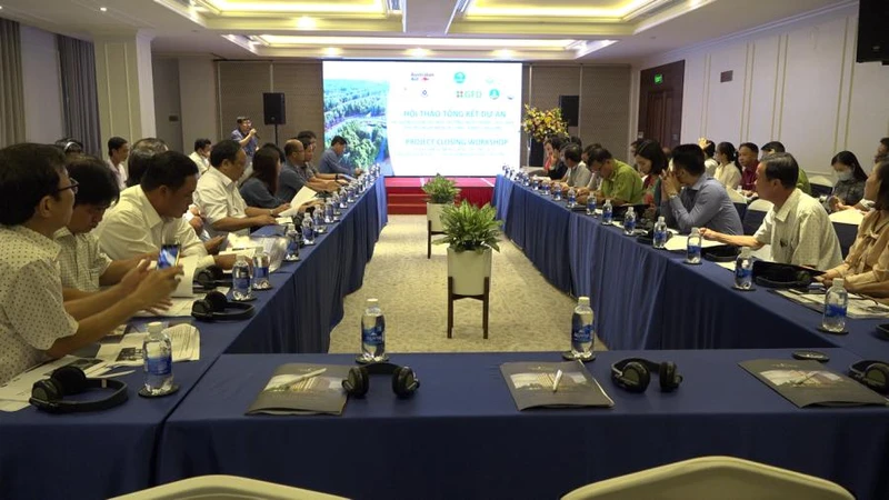 Hội thảo tổng kết dự án AQUAM được tổ chức tại Cà Mau ngày 16/8.