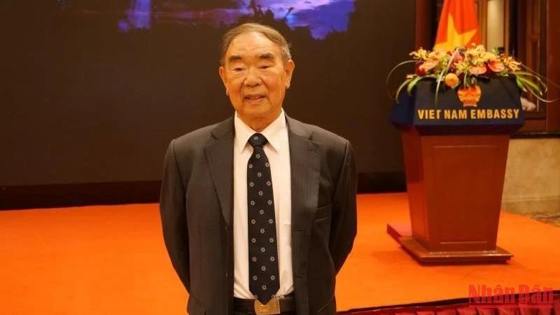 Giáo sư Cốc Nguyên Dương, Viện Khoa học xã hội Trung Quốc. (Ảnh: VI SA)
