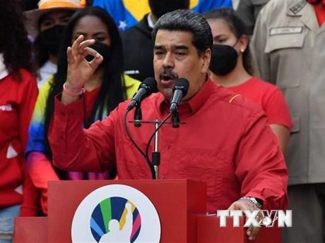 Tổng thống Venezuela Nicolas Maduro. (Ảnh: AFP/TTXVN)