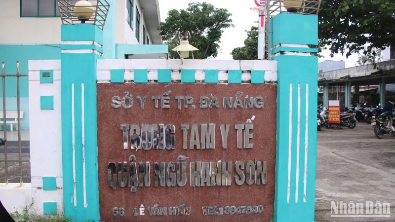 Trung tâm y tế quận Ngũ Hành Sơn.