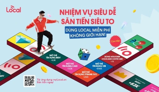 Săn tiền siêu to cùng nhà mạng di động Local, nhận quà khủng cùng loạt ưu đãi hấp dẫn 