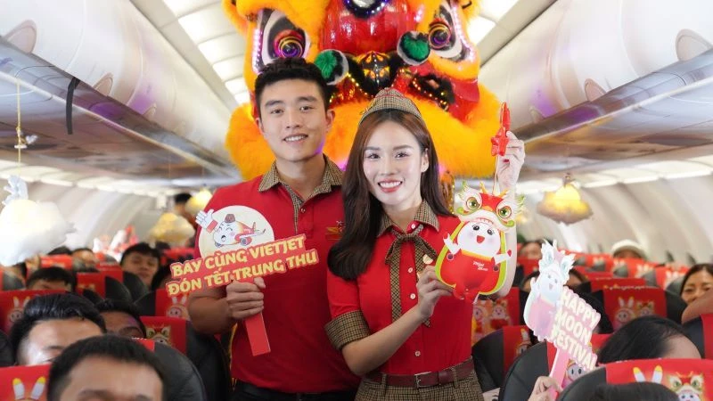 Vietjet dành tặng các bạn nhỏ Tết Trung thu ấm áp