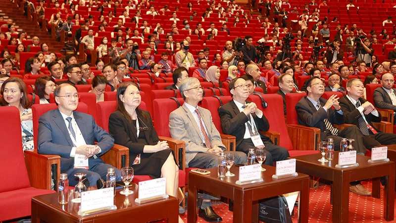 Các đại biểu trong nước, khu vực và trên thế giới dự Đại hội Khoa học Tim mạch Đông Nam Á lần thứ 27.