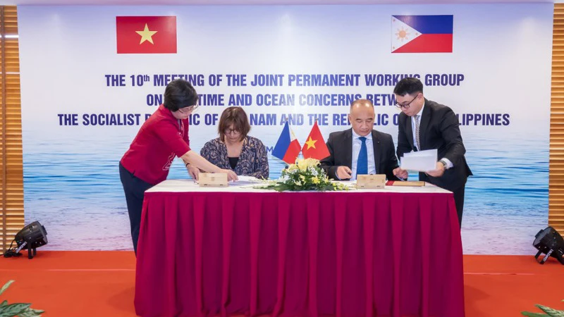 Cuộc họp Nhóm công tác chung giữa Việt Nam và Philippines về các vấn biển và đại dương lần thứ 10.