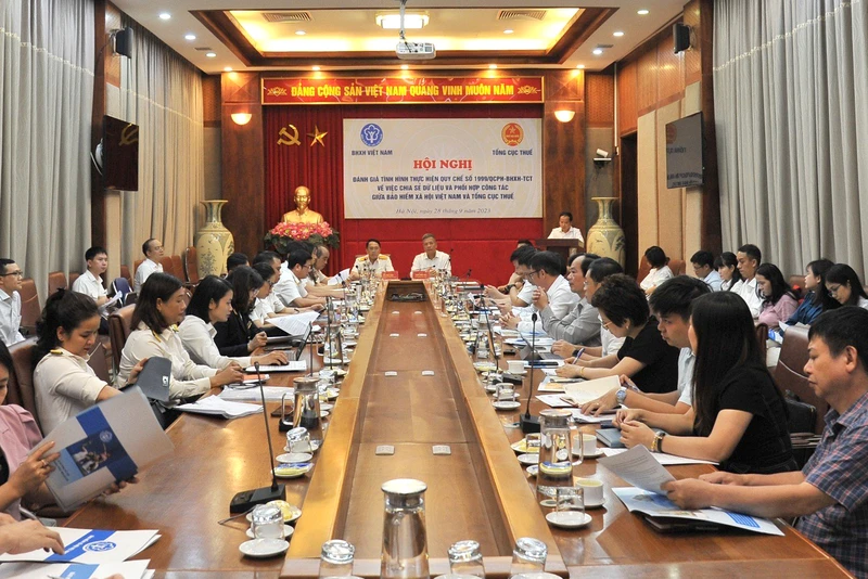 Tổng cục Thuế và Bảo hiểm xã hội Việt Nam phối hợp chia sẻ dữ liệu quản lý và công tác