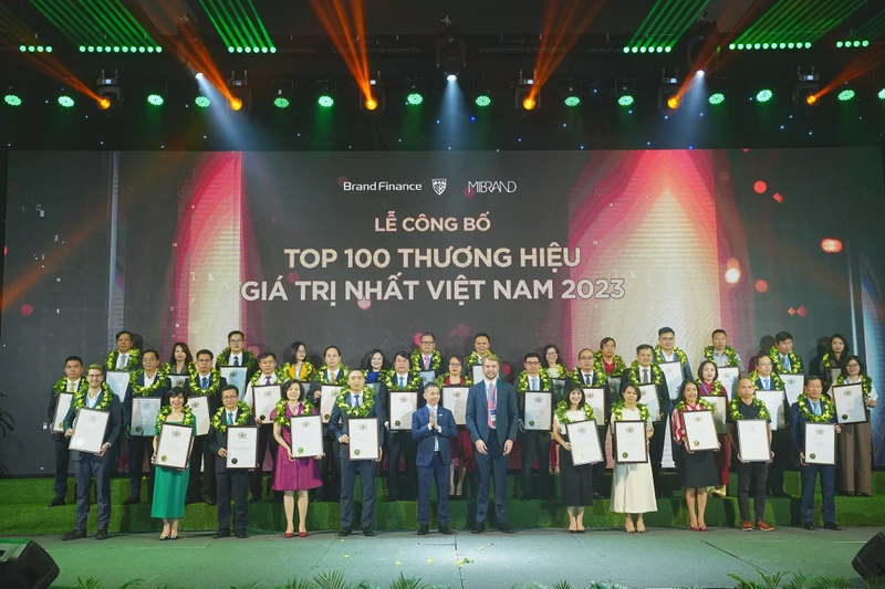 TTC AgriS thuộc top 50 trong bảng xếp hạng thương hiệu giá trị nhất Việt Nam 2023